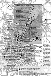 Ist- und Sollzustand der Gauhauptstadt Oldenburg 1939 / Planung 1944